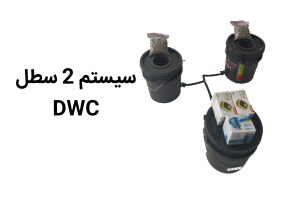 سیستم 2 سطل هیدروپونیک DWC