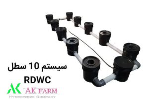 سیستم RDWC هیدروپونیک10سطل